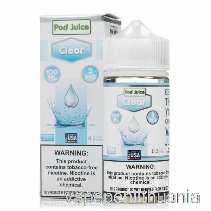 Skaidrios Ankšties Sultys - 100ml 3mg Vape Skysčio